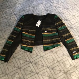 Sequined cropped jacket ✨NWT✨